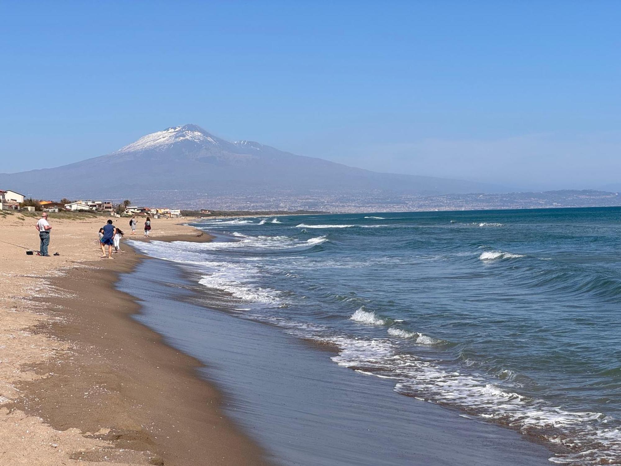 Paradiso Fronte Mare Agnone Bagni Eksteriør billede
