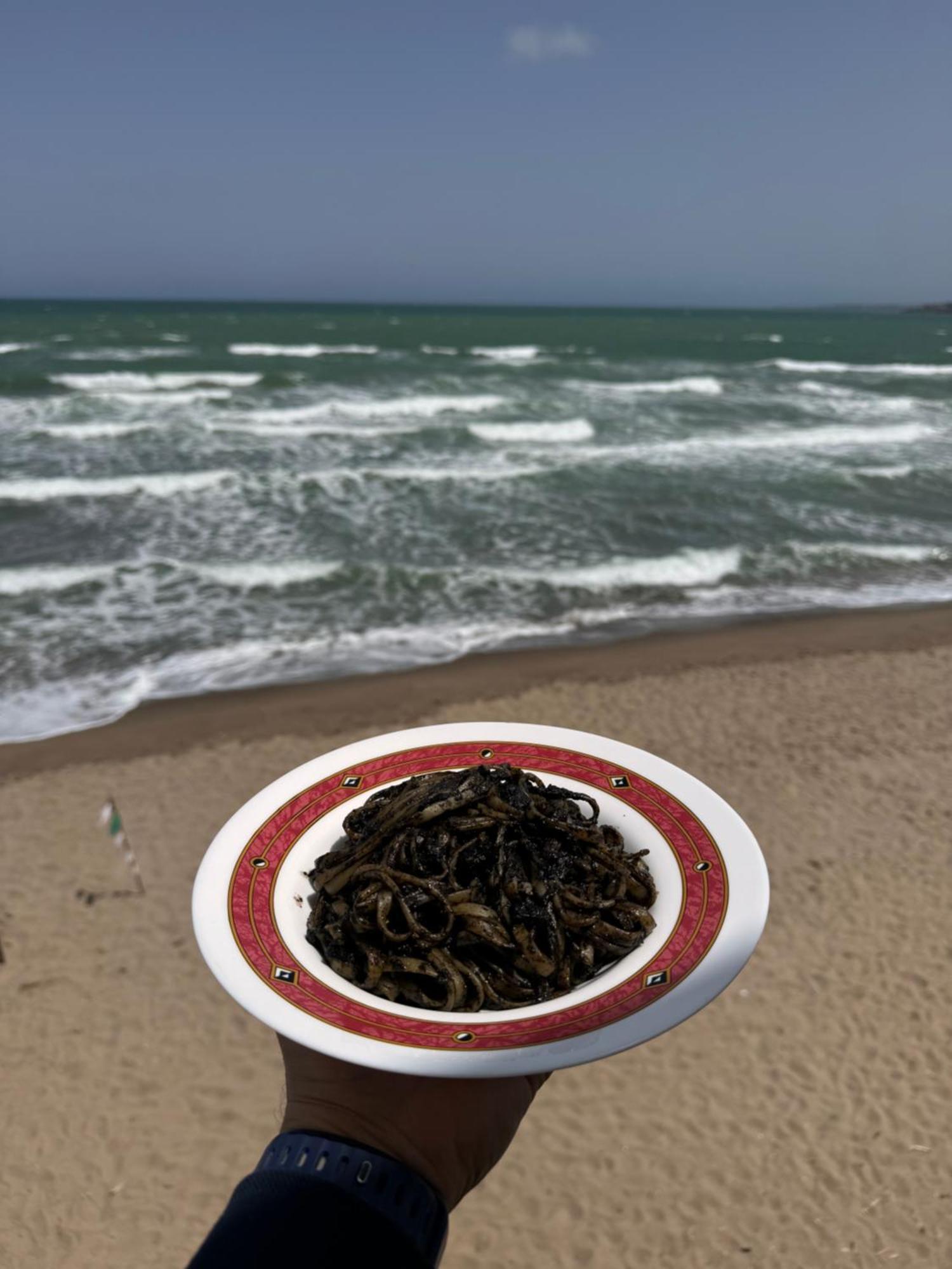 Paradiso Fronte Mare Agnone Bagni Eksteriør billede