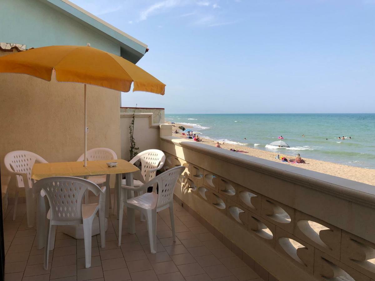 Paradiso Fronte Mare Agnone Bagni Eksteriør billede